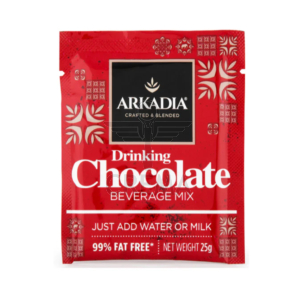 Arkadia Drinking Chocolate Sachets 100x25g
