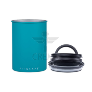Airscape Classic 7 inch Coffee Canister - Matte Turquoise