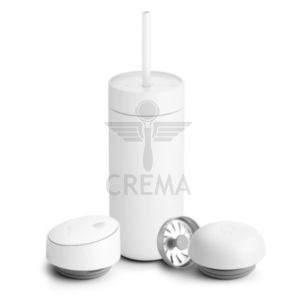 Fellow Carter Bundle Slide Lid + Straw 16oz -White