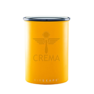 Airscape Classic 7 inch Coffee Canister - Matte Yellow