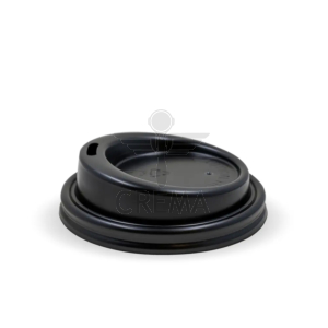 BioCup 4oz Black PS Sipper Lid (50/Sleeve)