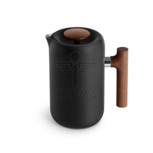Fellow Clara Press 24oz - Matte Black And Walnut
