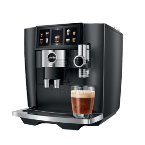 Jura J8 Twin Automatic Coffee Machine - Diamond Black