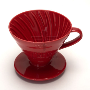 Hario V60 Dripper Porcelain 2 Cup Red