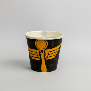 8oz Single Wall Truly Eco Cup Sleeve  - Crema (50)