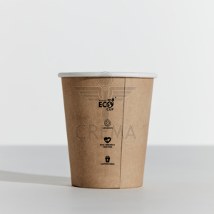 8oz Single Wall Truly Eco Cup - Kraft