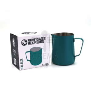 Rhino Classic Milk Pitcher 450ml/15oz - Teal