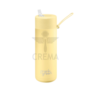Frank Green Ceramic Reusable Bottle - 20oz/595ml - Buttermilk