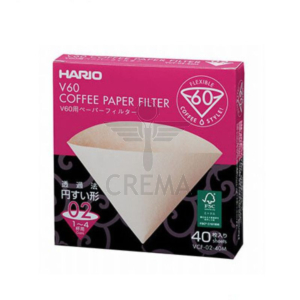 Hario V60 Paper Filters 2 Cup - Natural (40)