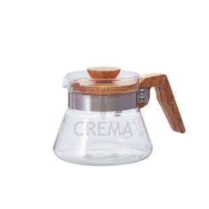 Hario V60 Server - Olive Wood 400ml coffee server