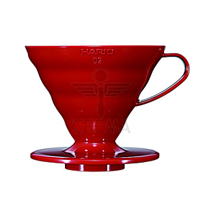 Hario V60 Dripper Plastic Red 2 Cup