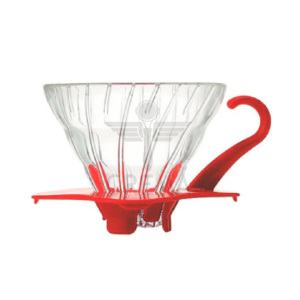 Hario V60 Dripper Glass Red 1 cup