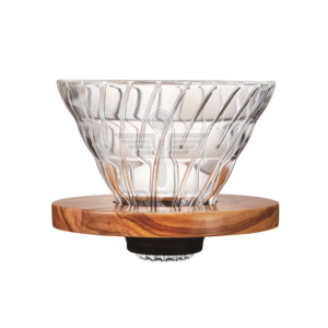 Hario V60 Olive Wood Dripper - 2 Cup