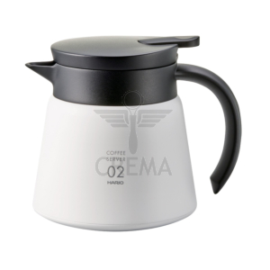 Hario V60 Insulated Stainless Server 600ml - White