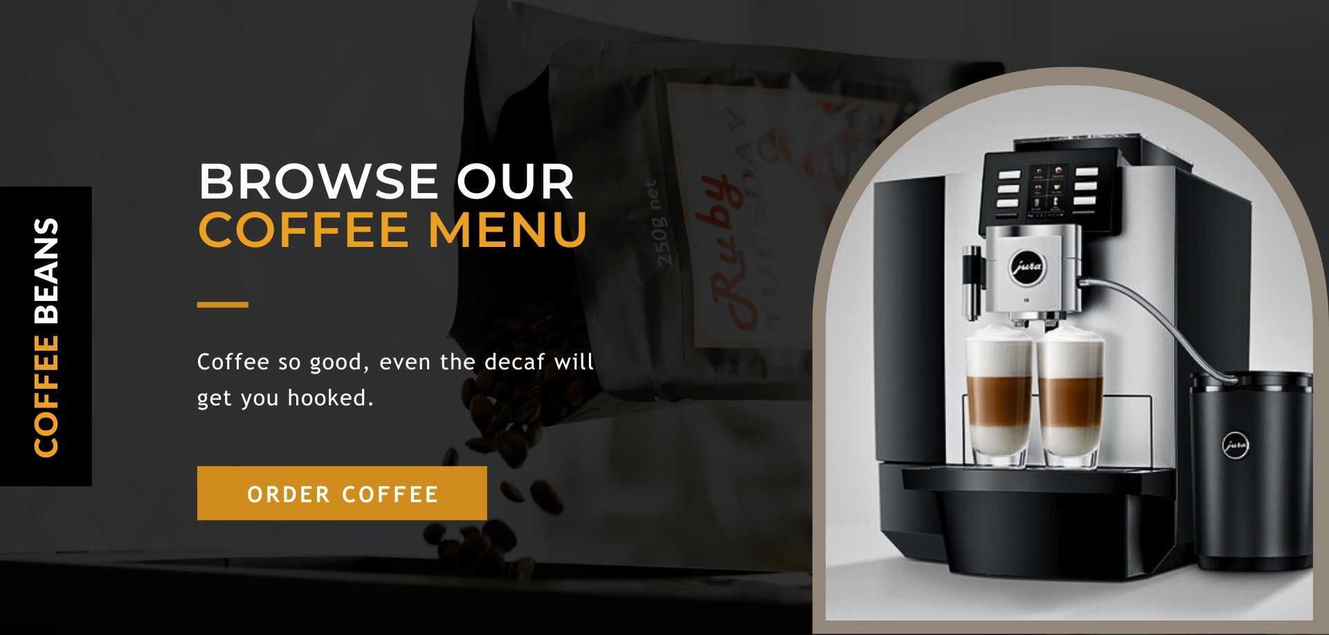 Coffee menu