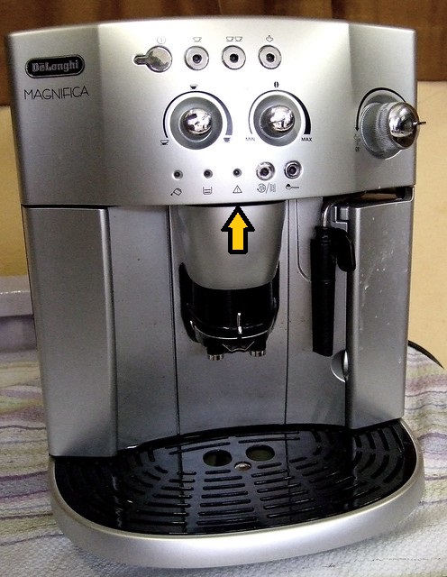 DeLonghi Troubletshooting Light/Message