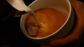 milk frothing, latte art, coffee making