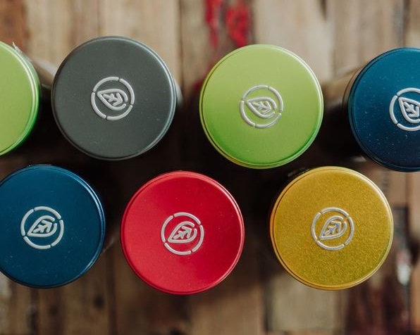 tea drop tea tins